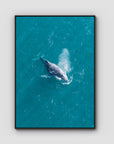 Breath of the Ocean - Art Print - Float Frame Canvas - Black - Portrait