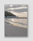 The Anchorage Corlette Sunset - Port Stephens - Art Print - Float Frame Canvas - White - Portrait