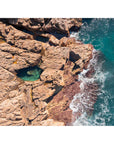 Secret Rockpool Top Down - Port Stephens - Art Print