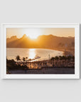 Ipanema Sunset – Golden Hour in Rio Print Tidaltones