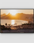 Ipanema Sunset – Golden Hour in Rio Print Tidaltones