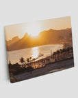 Ipanema Sunset – Golden Hour in Rio Print Tidaltones
