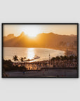 Ipanema Sunset – Golden Hour in Rio Print Tidaltones