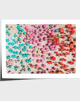 Ipanema Umbrellas – Colour Chaos Print - Fine Art Paper - Unframed Print - Landscape