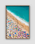 Ipanema Beach Aerial – Colour & Crowd Print Tidaltones