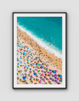 Ipanema Beach Aerial – Colour & Crowd Print Tidaltones
