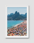 Ipanema Beach – Iconic Rio Summer Day Print Tidaltones