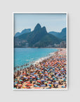 Ipanema Beach – Iconic Rio Summer Day Print Tidaltones