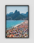 Ipanema Beach – Iconic Rio Summer Day Print Tidaltones