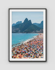 Ipanema Beach – Iconic Rio Summer Day Print Tidaltones