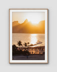 Ipanema Sunset – Golden Hour in Rio Print Tidaltones
