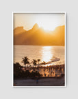 Ipanema Sunset – Golden Hour in Rio Print Tidaltones
