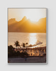 Ipanema Sunset – Golden Hour in Rio Print Tidaltones