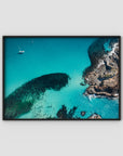 Yacht Days Top Down - Seal Rocks - Art Print Tidaltones