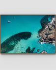 Yacht Days Top Down - Seal Rocks - Art Print Tidaltones
