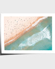 Bondi Beach Top Down - Sydney - Art Print - Fine Art Paper - Unframed Print - Landscape