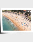 Coogee Beach Aerial – Rainbow Steps & Shoreline Energy Print - Fine Art Paper - Unframed Print - Landscape
