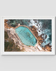 Bronte Baths Top Down - Sydney - Art Print Tidaltones