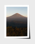 Mount Agung Sunrise - Art Print - Fine Art Paper - Unframed Print - Portrait