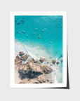 The Pass, Surfers & Kayaks - Byron Bay - Art Print - Fine Art Paper - Unframed Print - Portrait