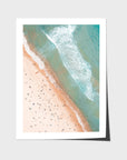 Bondi Beach Top Down - Sydney - Art Print - Fine Art Paper - Unframed Print - Portrait