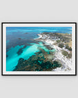 The Basin - Art Print - Traditional Frame - Black - Landscape
