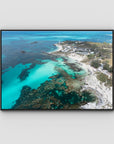 The Basin - Art Print - Float Frame Canvas - Black - Landscape