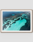 Porpoise Bay - Rottnest Island - Art Print - Traditional Frame - Raw Oak - Landscape
