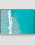 West Beach White Wash iii - Esperance - Art Print - Float Frame Canvas - White - Landscape