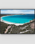 Blue Haven Lookout - Esperance - Art Print - Float Frame Canvas - Black - Landscape