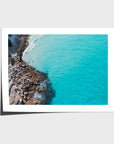 Twilight Beach Top Down - Esperance - Art Print - Fine Art Paper - Unframed Print - Landscape