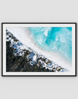 Lucky Bay Symmetry - Esperance - Art Print - Traditional Frame - Black - Landscape
