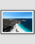 Thistle Cove Panorama ii - Esperance - Art Print - Traditional Frame - Black - Landscape