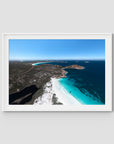Thistle Cove Panorama ii - Esperance - Art Print - Traditional Frame - White - Landscape