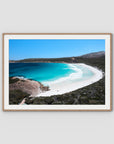 Hellfire Bay - Esperance - Art Print - Traditional Frame - Raw Oak - Landscape