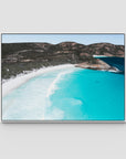 Hellfire Bay ii - Esperance - Art Print - Float Frame Canvas - White - Landscape