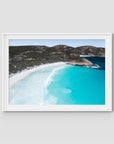 Hellfire Bay ii - Esperance - Art Print - Traditional Frame - White - Landscape