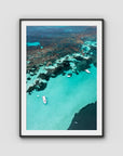Porpoise Bay - Rottnest Island - Art Print - Traditional Frame - Black - Portrait