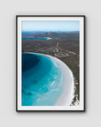 Lucky Bay - Esperance - Art Print - Traditional Frame - Black - Portrait