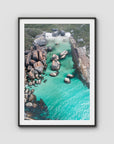 Elephant Rocks Denmark ii - Art Print - Traditional Frame - Black - Portrait