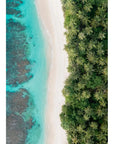 Island Symmetry ii - Mentawai - Art Print Tidaltones
