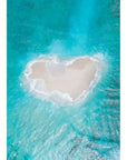 Love Heart Sand Bank - Mentawai - Art Print Tidaltones