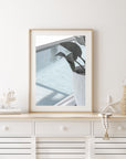 By The Pool - Art Print