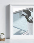 By The Pool - Art Print