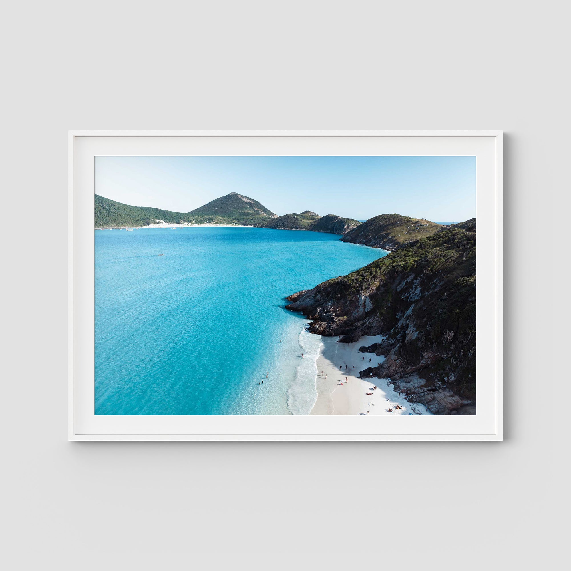 Azul - Arraial do Cabo - Art Print Tidaltones