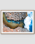 Angel Billabong - Nusa Penida - Art Print - Traditional Frame - Raw Oak - Landscape