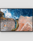 Angel Billabong - Nusa Penida ii - Art Print - Float Frame Canvas - Black - Landscape
