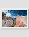 Angel Billabong - Nusa Penida ii - Art Print - Traditional Frame - White - Landscape
