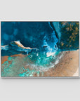 Atuh Beach - Nusa Penida - Art Print - Float Frame Canvas - White - Landscape