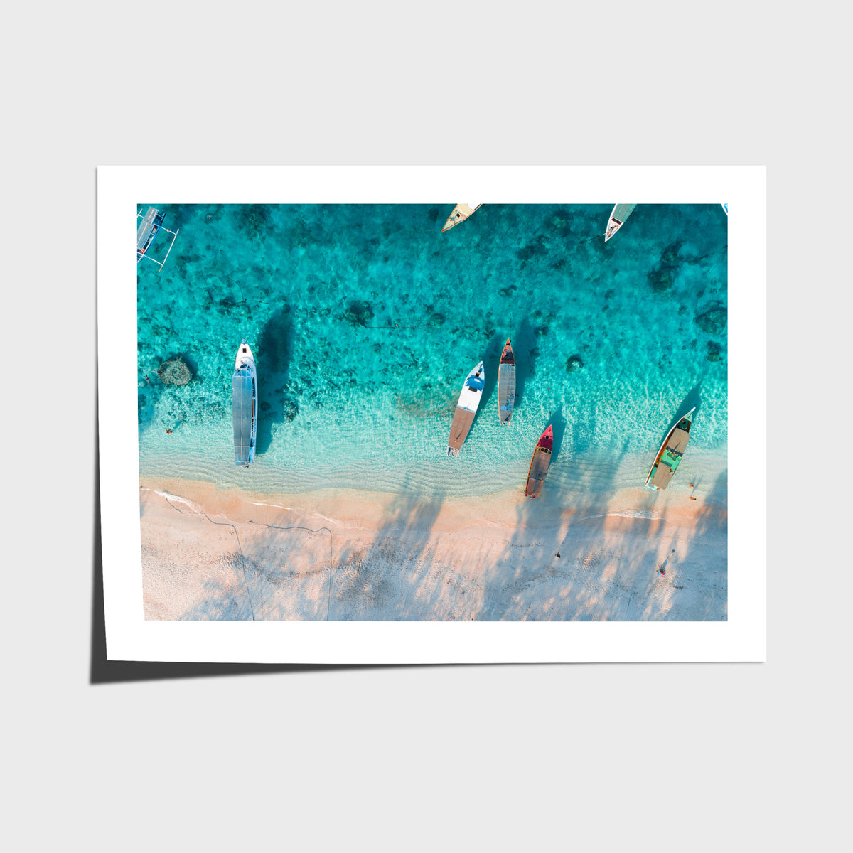 Gili T Island - Art Print - Fine Art Paper - Unframed Print - Landscape